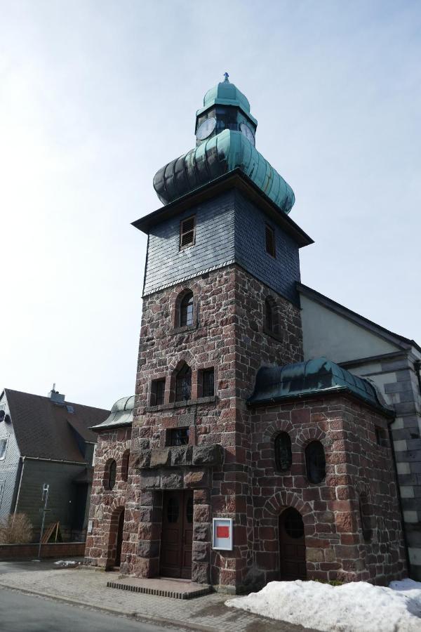 Haus Bergblick Appartement Frauenwald Buitenkant foto
