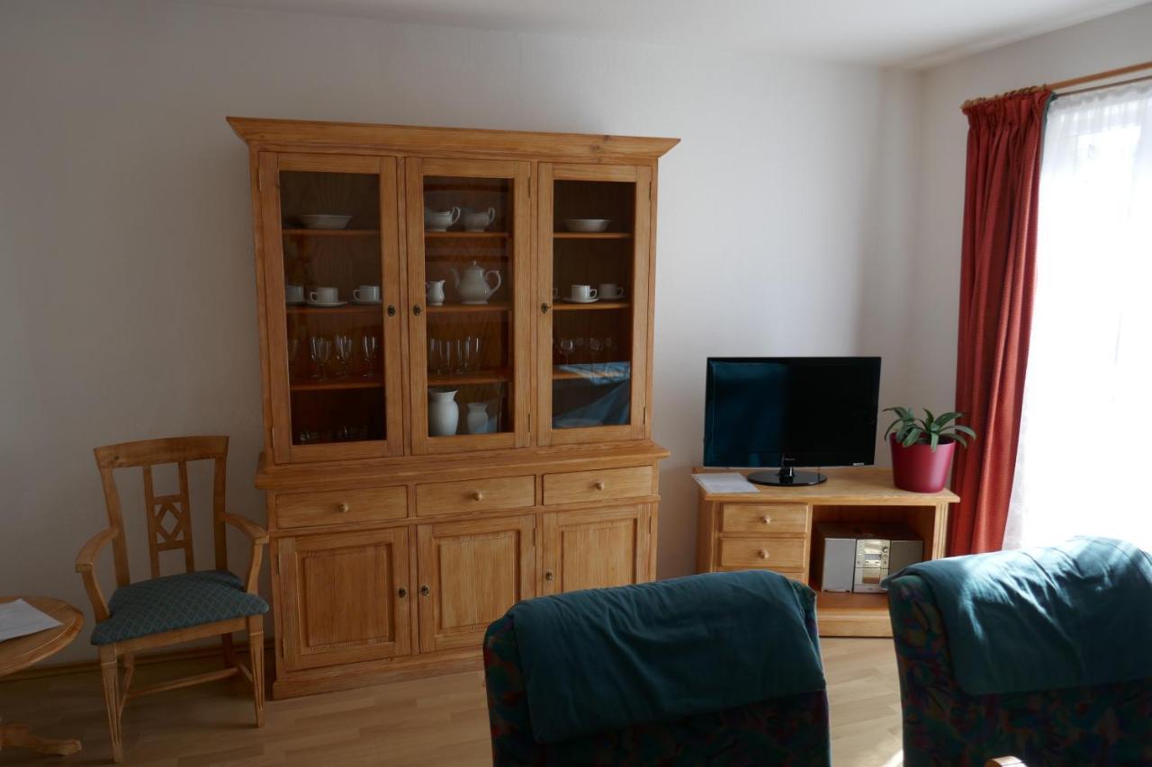 Haus Bergblick Appartement Frauenwald Buitenkant foto